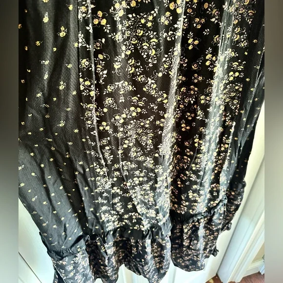 Universal Thread Floral Black Dress - Picture 12 of 13